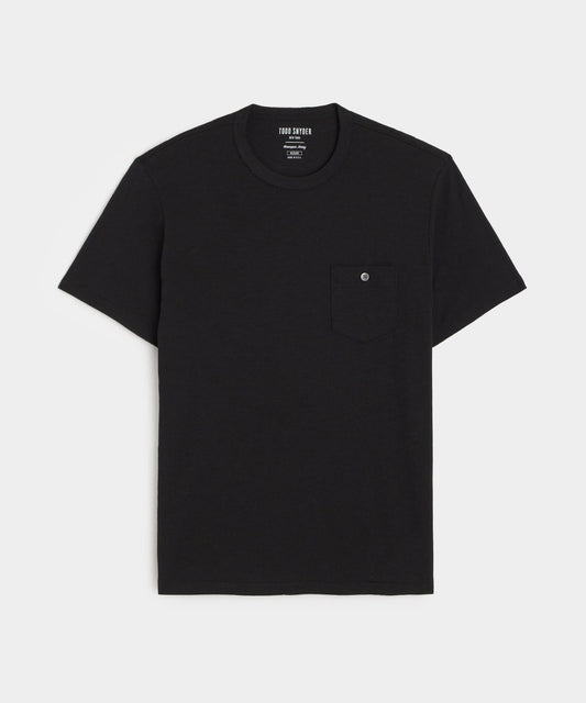 Made in L.A. Homespun Slub Pocket Tee